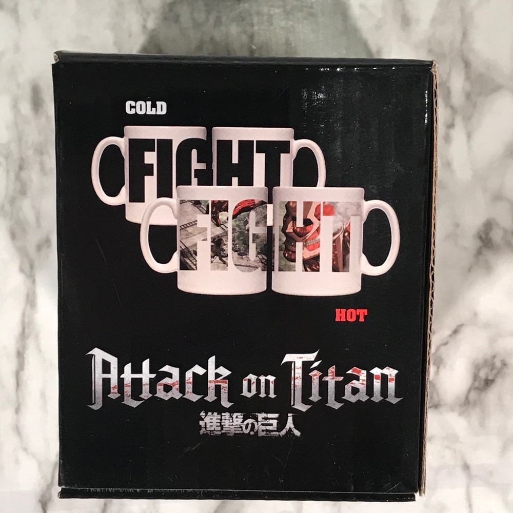 Attack on Titan Anime Color Changing Mug